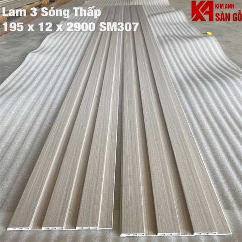 Tấm Ốp Tường Lam 3 Sóng Thấp GR-SM307